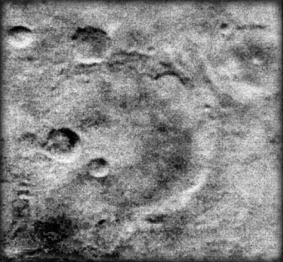 Mariner 4’ün Çektiği Bir Fotoğraf